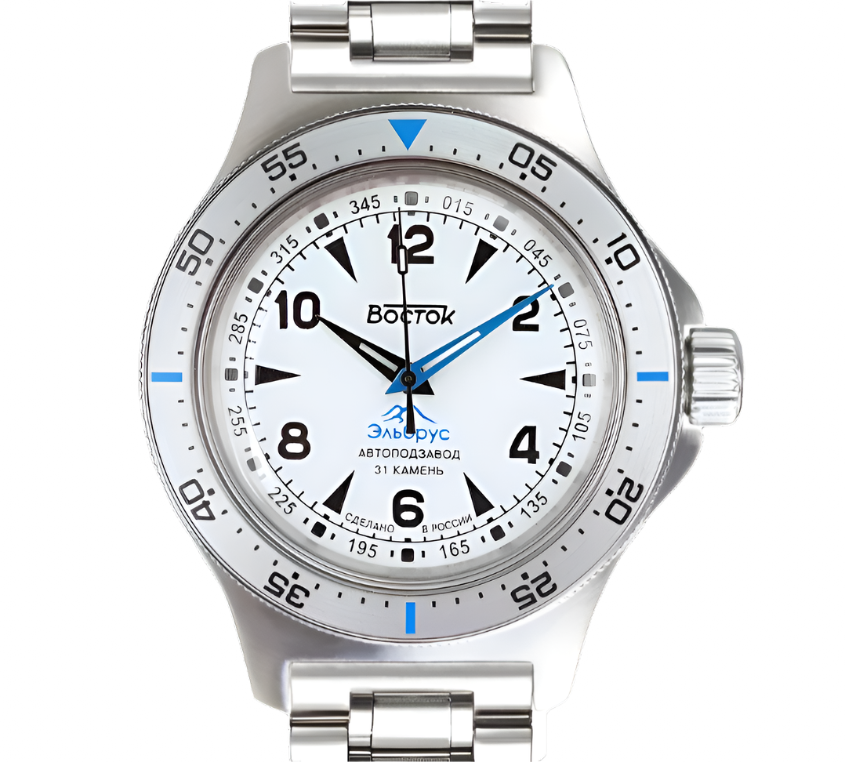 Vostok Amphibia 74043V Elbrus Watch | Scubadudestore – ScubaDudeStore Vostok Amphibia 74043V Elbrus Watch | Scubadudestore – ScubaDudeStore