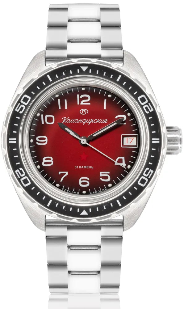 Vostok Komandirskie 02035A Watch ScubaDudeStore