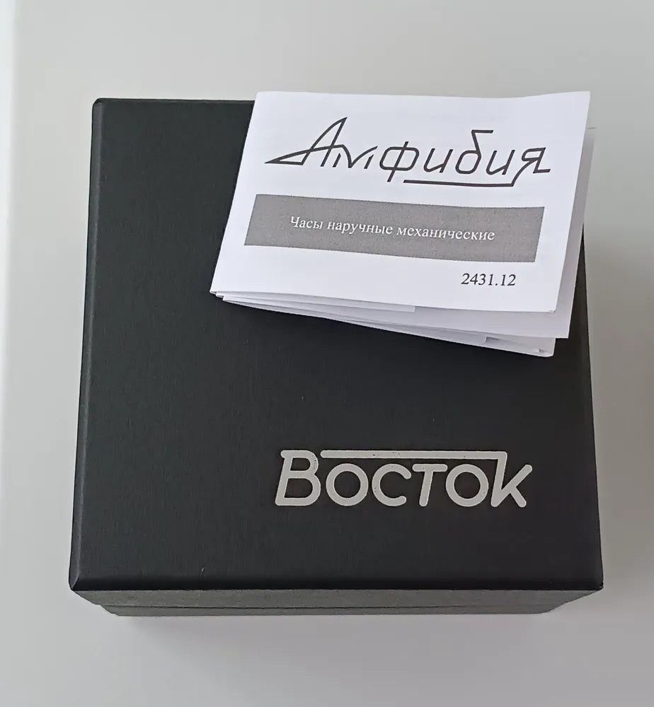 Vostok Amphibia 14039B Luna Dude Watch | Scubadudestore