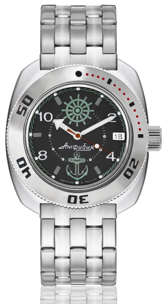 Vostok Amphibia 710526 Sea Captain Watch | ScubaDudeStore