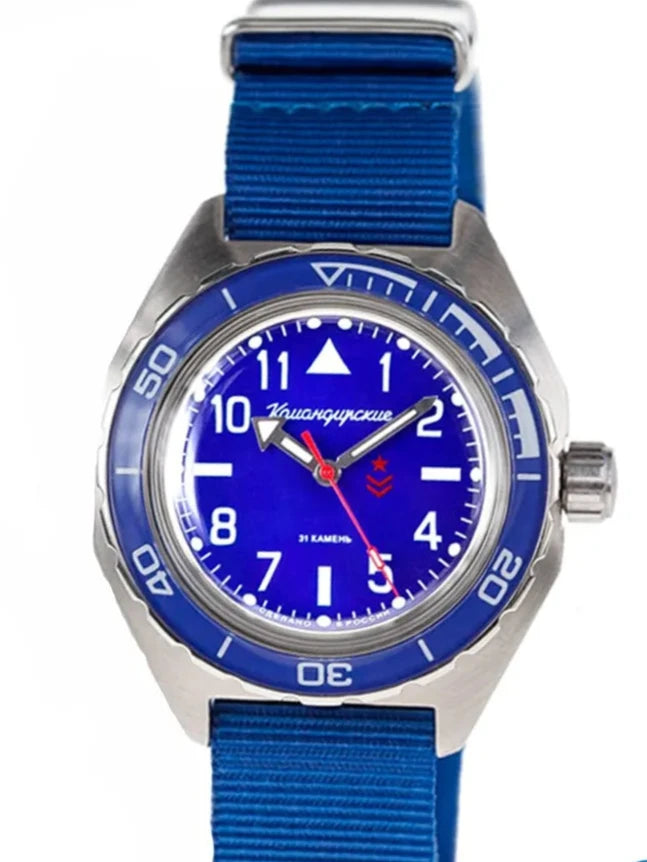 OROLOGIO VOSTOK KOMANDIRSKIE Wostok Orologio da polso vintage URSS Raro