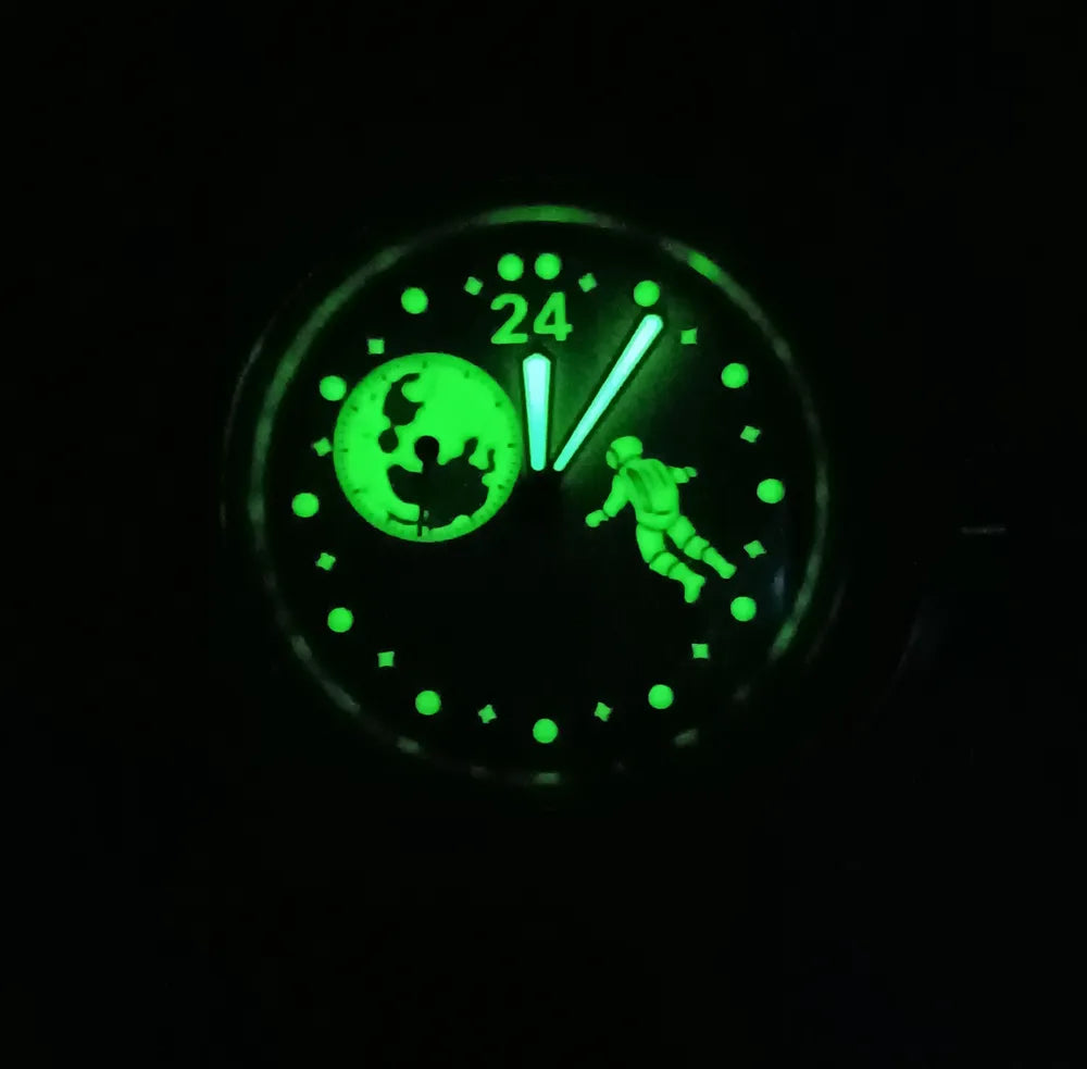 Vostok Amphibia 14039B Luna Dude Watch | Scubadudestore