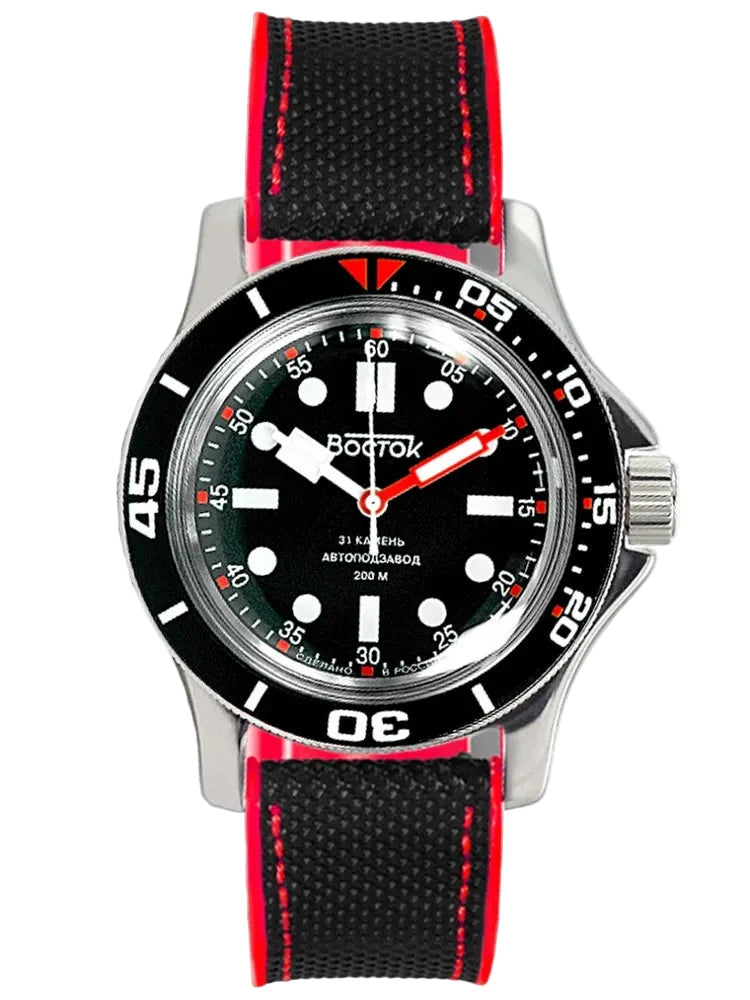 ウォグ Vostok Amphibia 13006V Watch | Scubadudestore – ScubaDudeStore