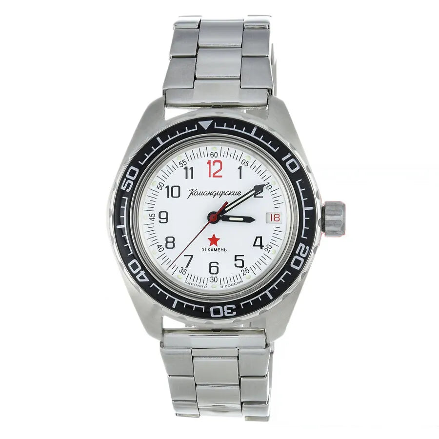 Vostok Komandirskie 020712 Diver Mechanical Watch | ScubaDudeStore