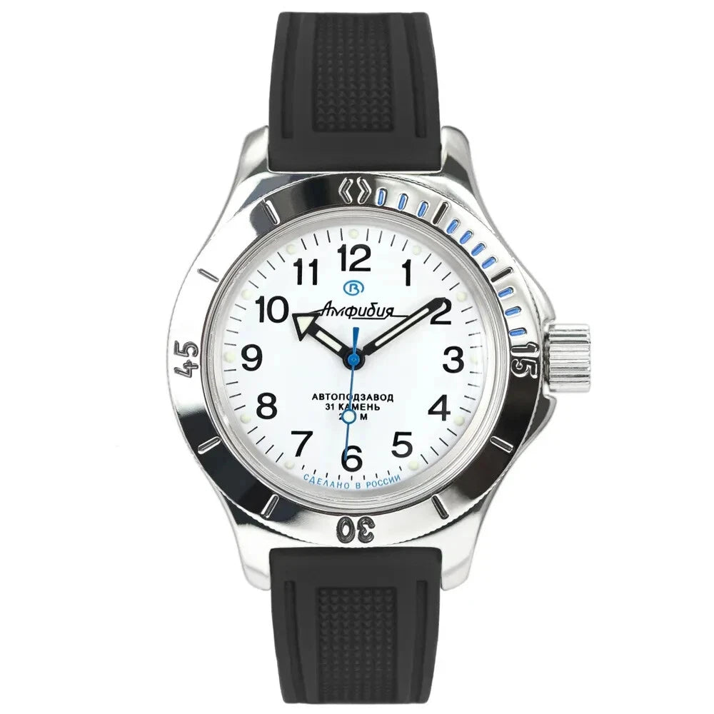 Vostok Amphibia 120813 Automatic Mechanical Watch | ScubaDudeStore Vostok Amphibia 120813 Automatic Mechanical Watch | ScubaDudeStore
