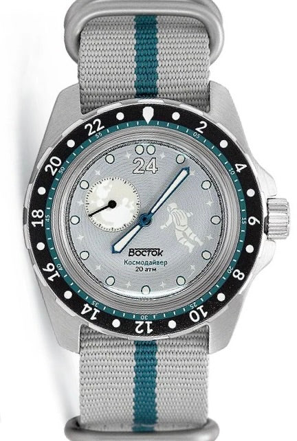  Vostok Amphibia 14039B Luna Dude at scubadudestore.com