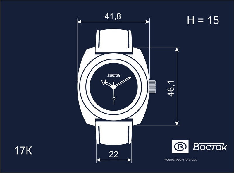 Vostok Amphibia 17 Case Collection | Scubadudestore