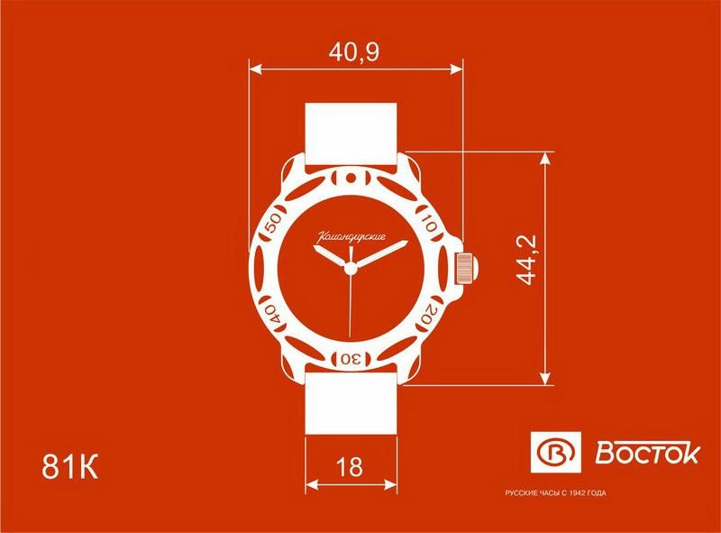Vostok Komandirskie 81 Case Collection | Scubadudestore
