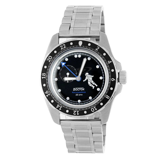 Vostok Amphibia 14062G Cosmodiver Saturn GMT Watch [Exclusive] | Scubadudestore