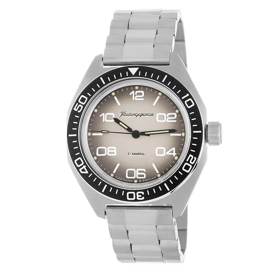 Vostok Komandirskie 65098G Automatic Mechanical Watch | Scubadudestore