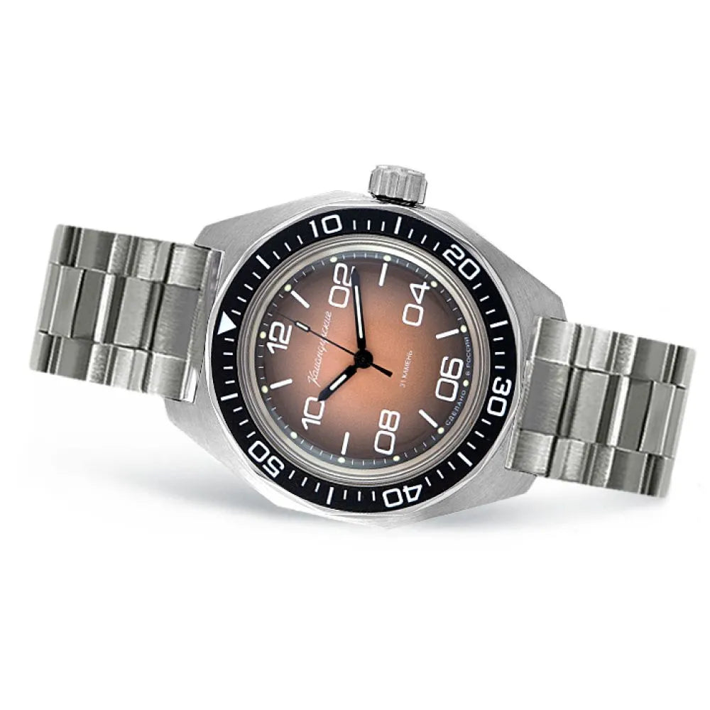 Vostok Komandirskie 65089G Automatic Mechanical Watch | Scubadudestore