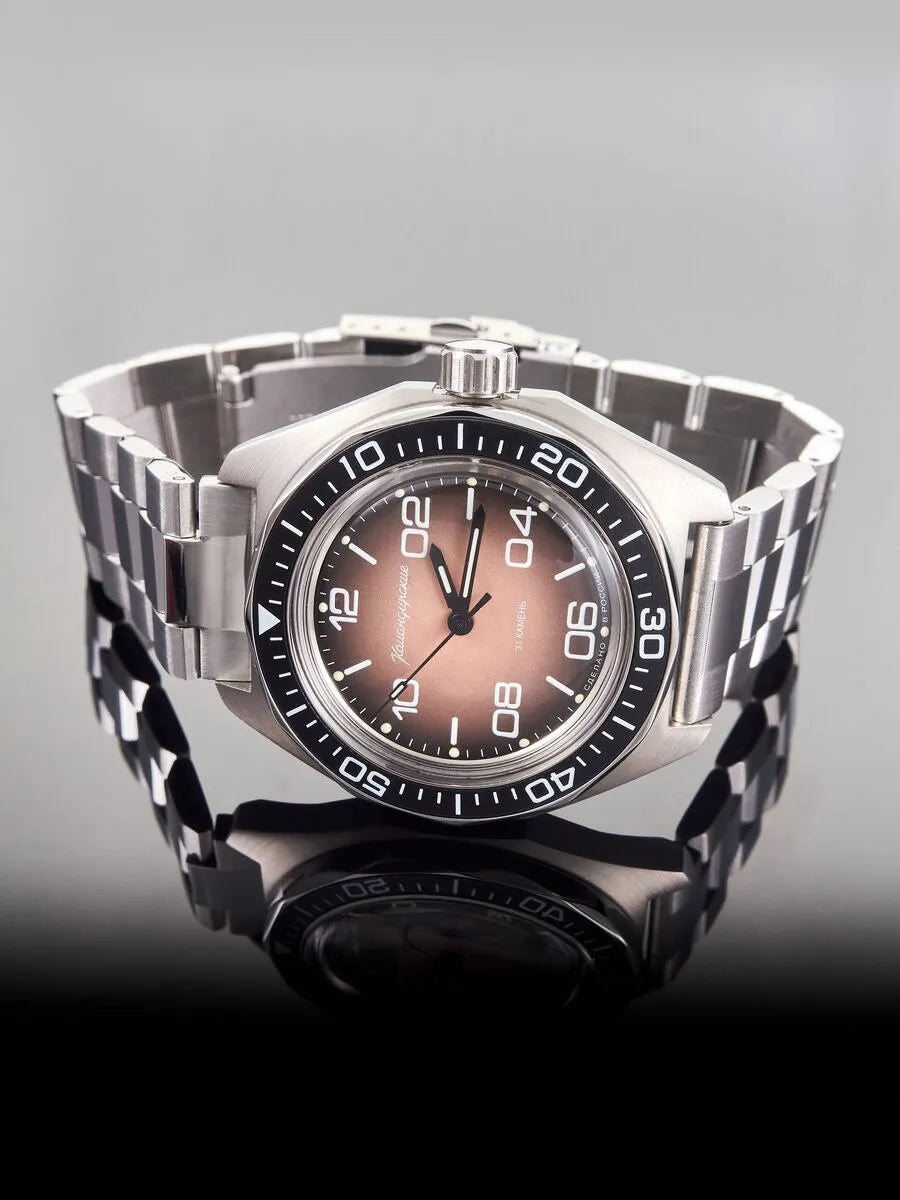 Vostok Komandirskie 65089G Automatic Mechanical Watch | Scubadudestore