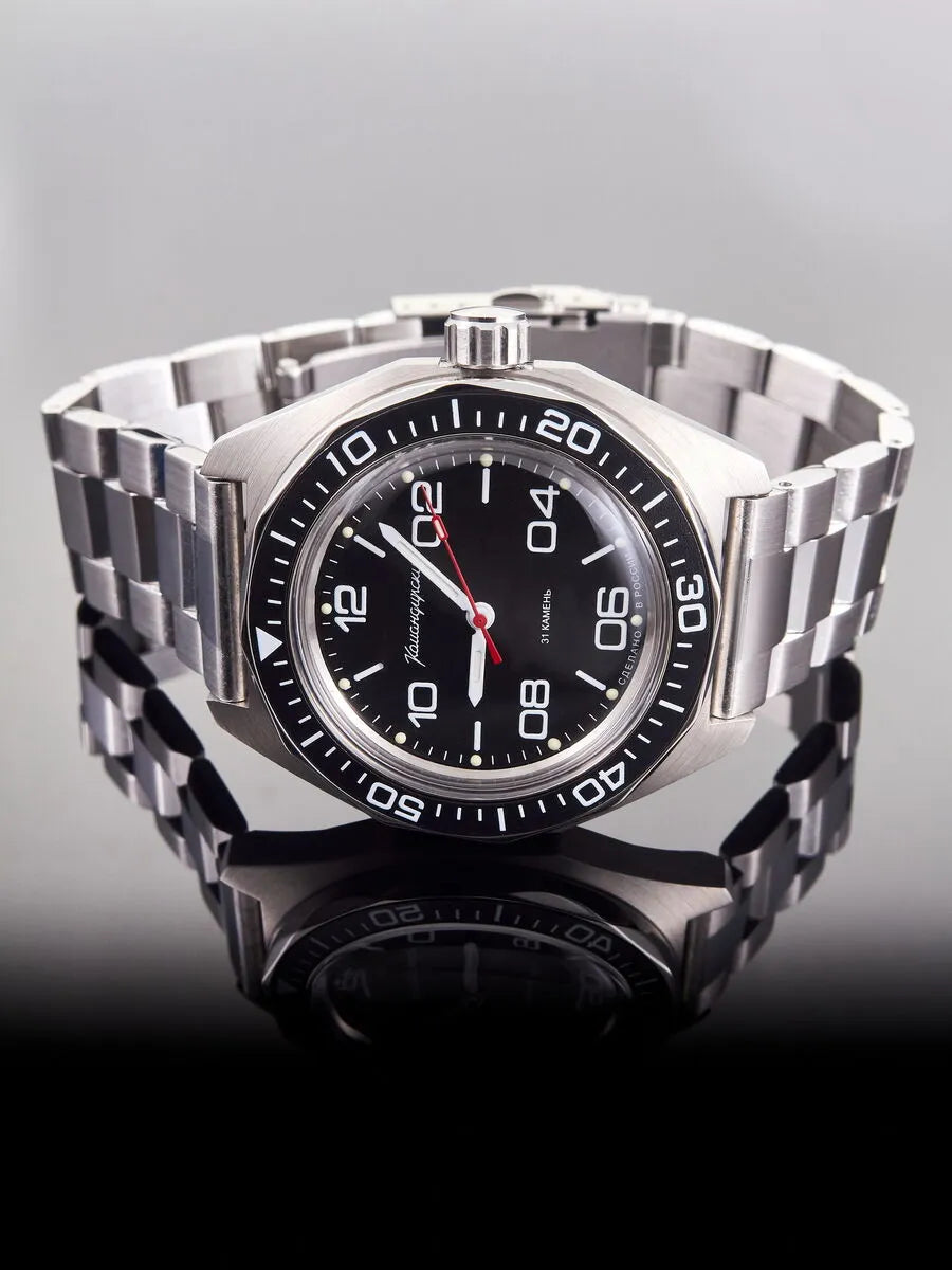 Vostok Komandirskie 65087G Automatic Mechanical Watch | Scubadudestore