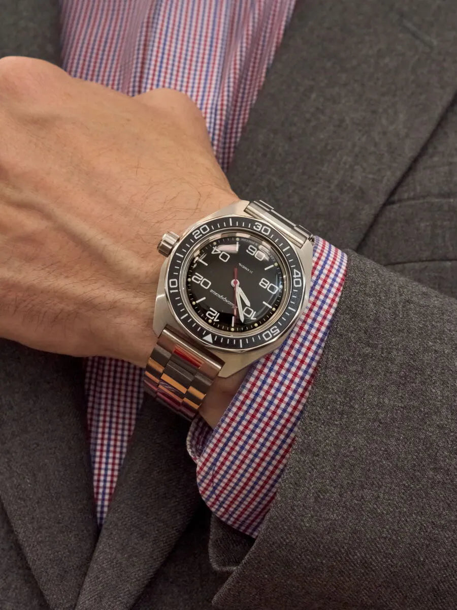 Vostok Komandirskie 65087G Automatic Mechanical Watch | Scubadudestore