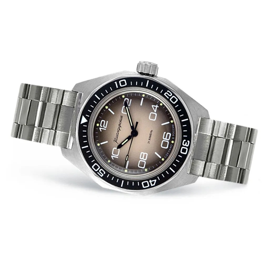 Vostok Komandirskie 65098G Automatic Mechanical Watch | Scubadudestore