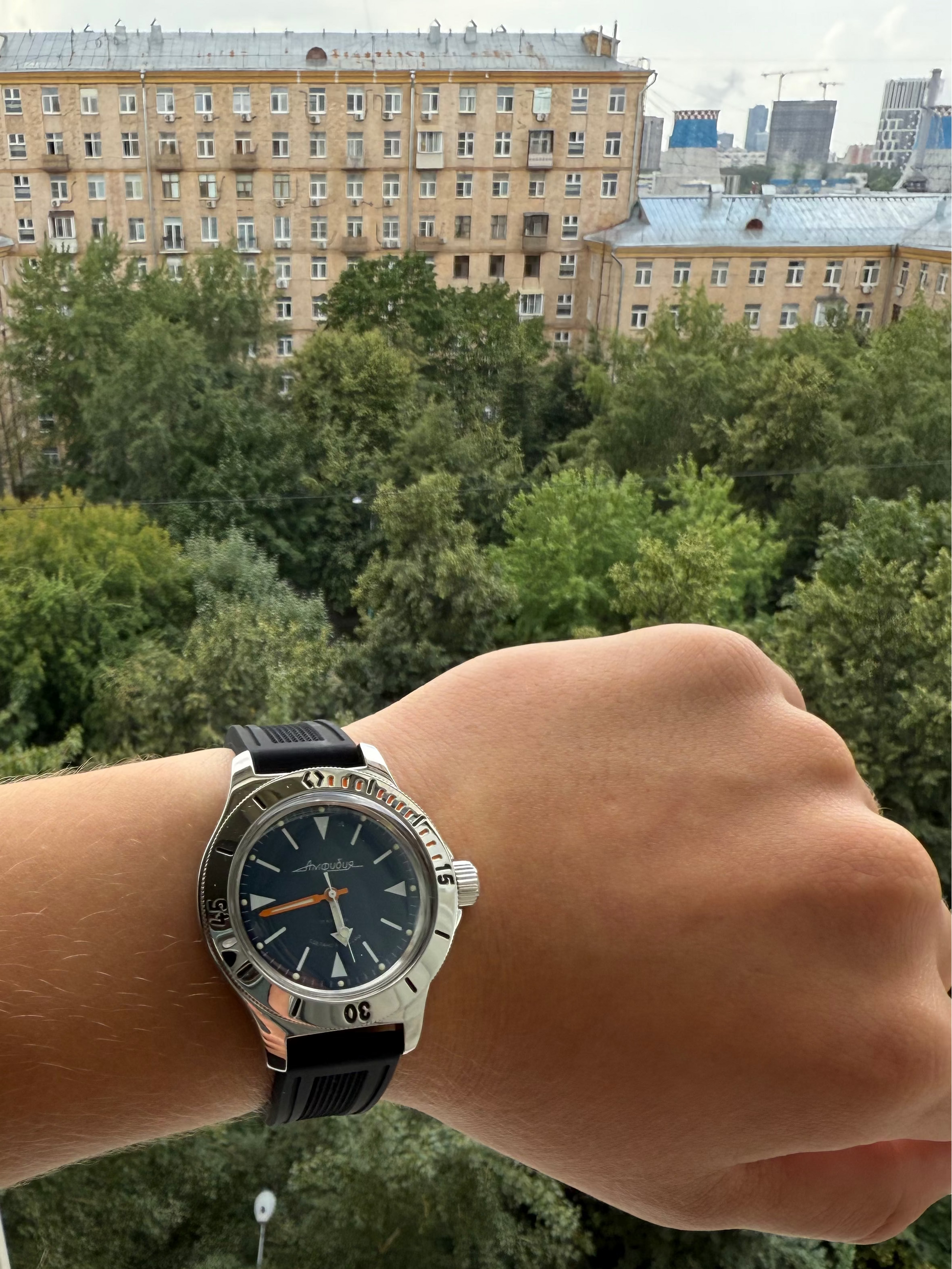 Vostok Amphibia 12041G Watch [Exclusive] | Scubadudestore