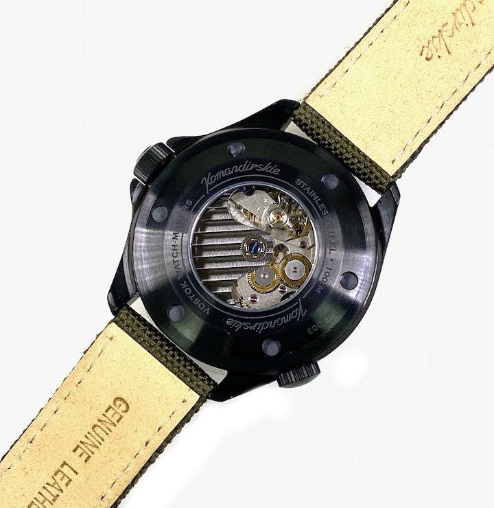 Vostok Komandirskie K-34 476966 Watch [Exclusive] – ScubaDudeStore