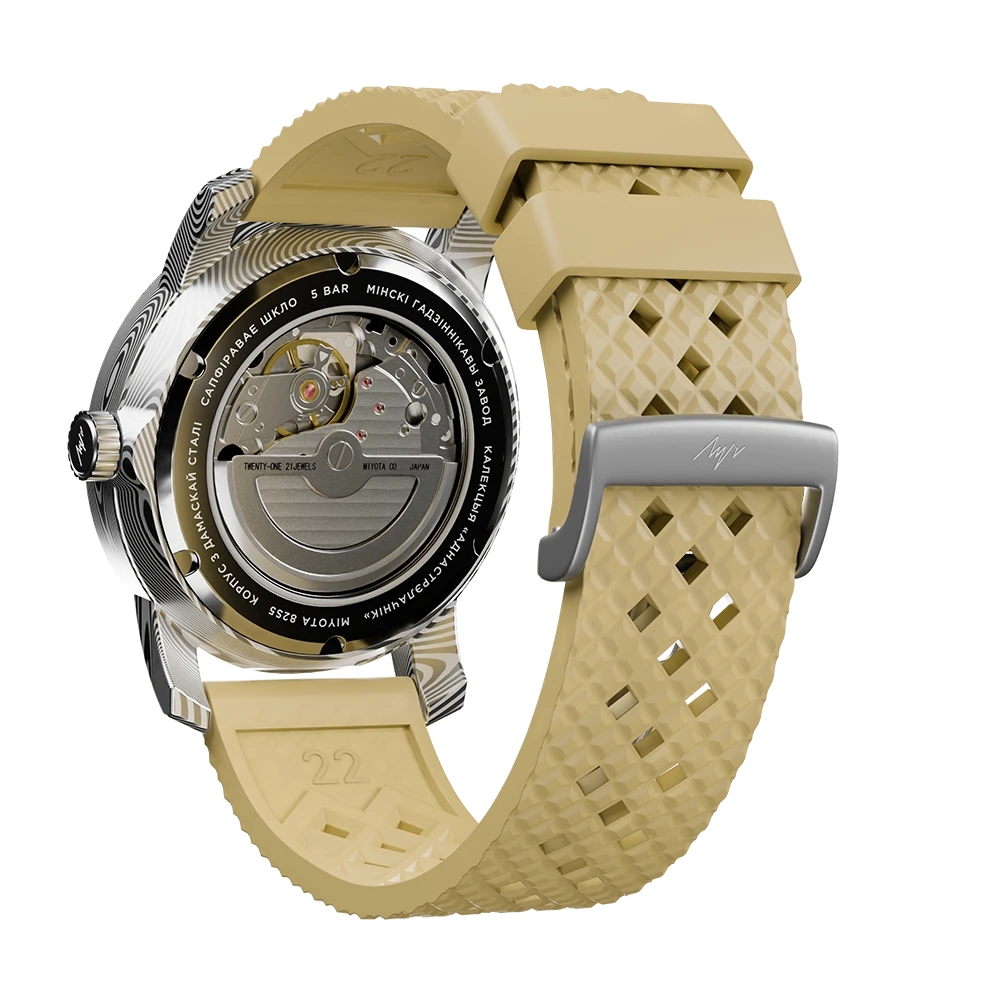Luch Damascus Steel 77490694 Watch | Scubadudestore