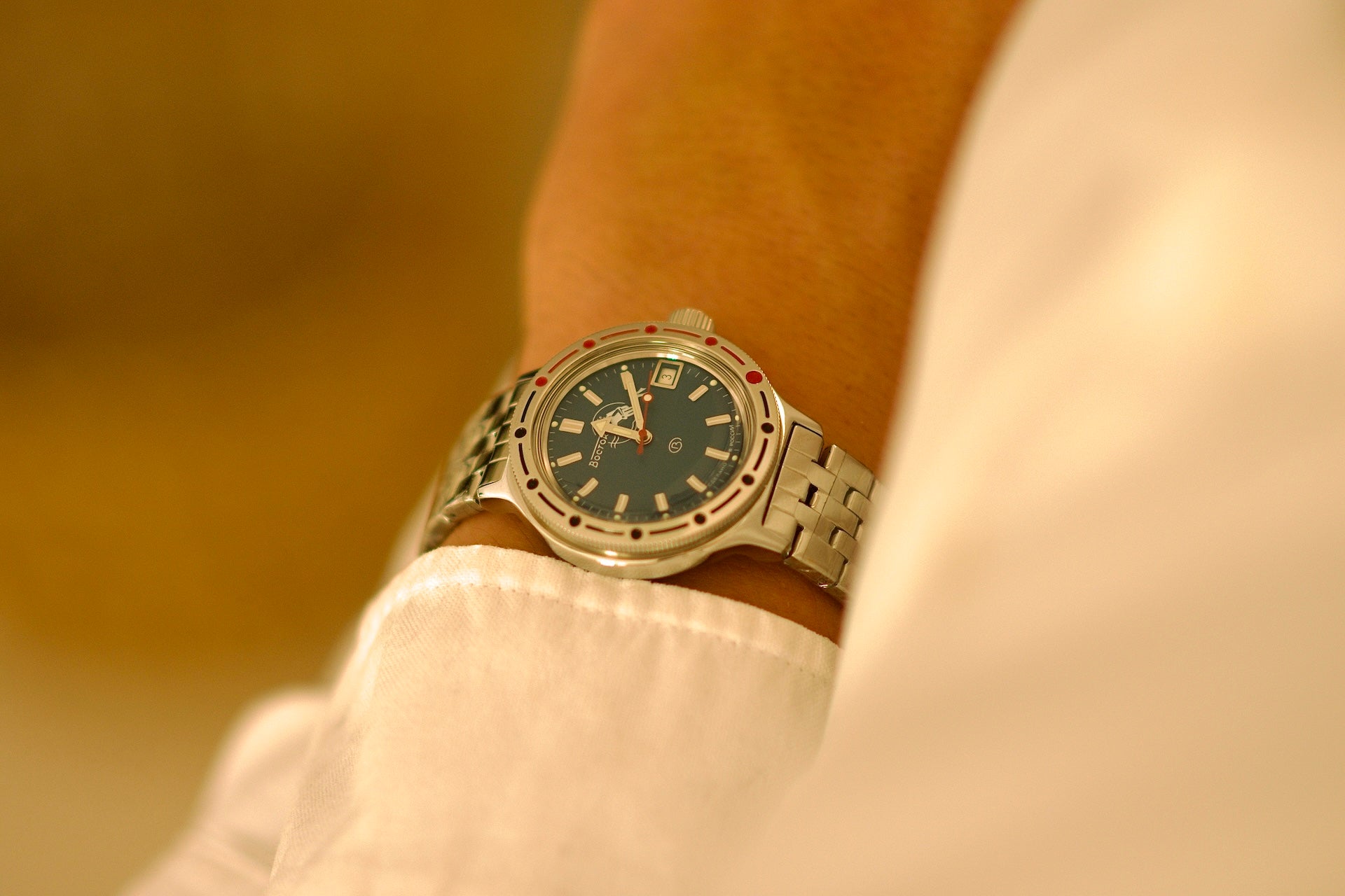 Vostok Amphibia 420059 Vostok 420059 Watch ScubaDudeStore