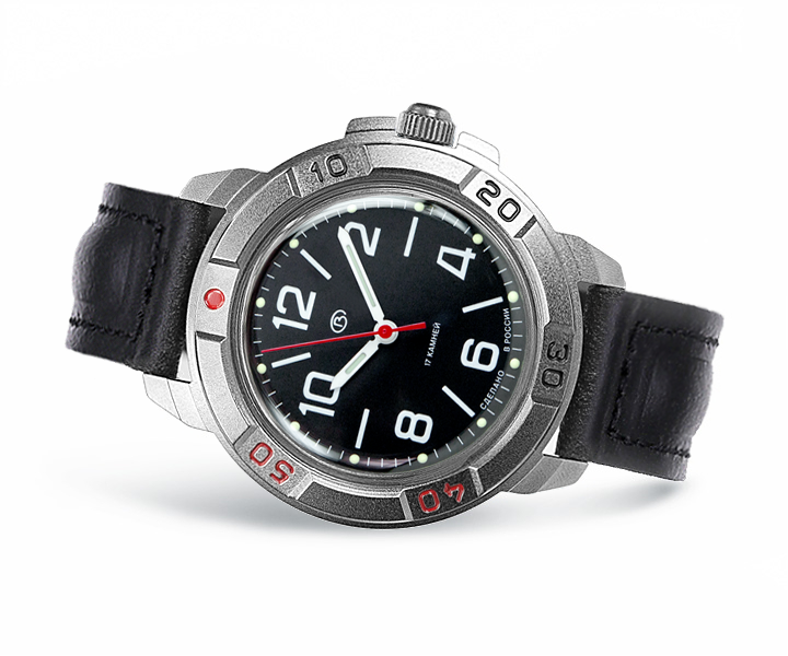 Vostok Komandirskie 43613V Watch | Scubadudestore