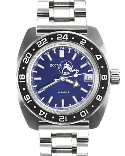 Russian Diver Vostok Amphibia 710 Scuba Dude Vostok Amphibia