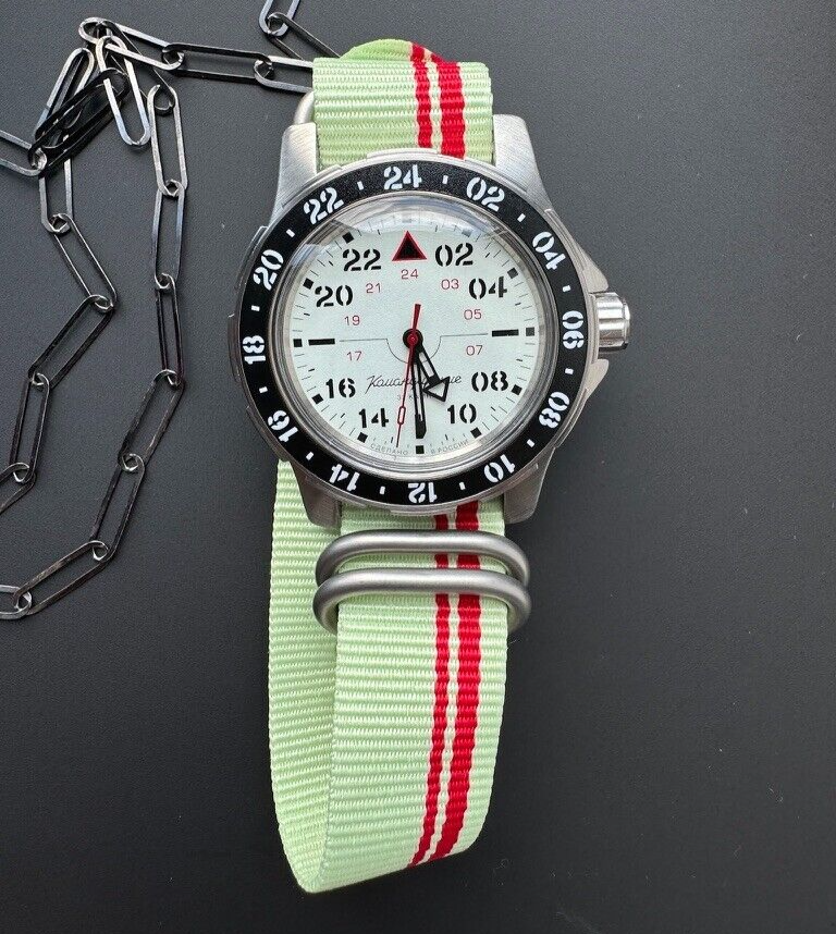 Vostok Komandirskie 18011B | Vostok Aviator Watch | ScubaDudeStore