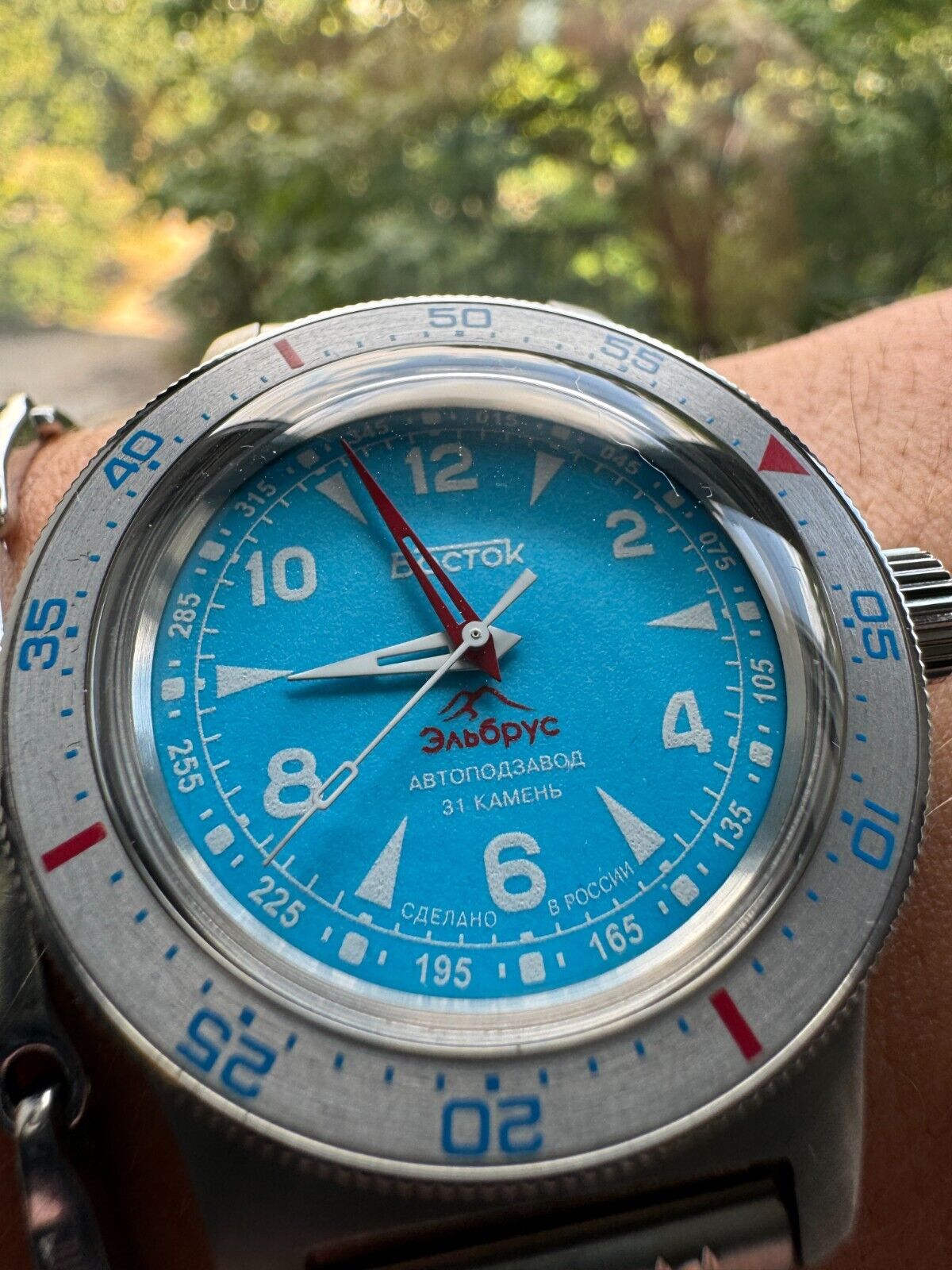 Vostok Amphibia 74044V Elbrus Watch