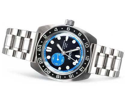 Montre Vostok Amphibia 17034B GMT Batman 