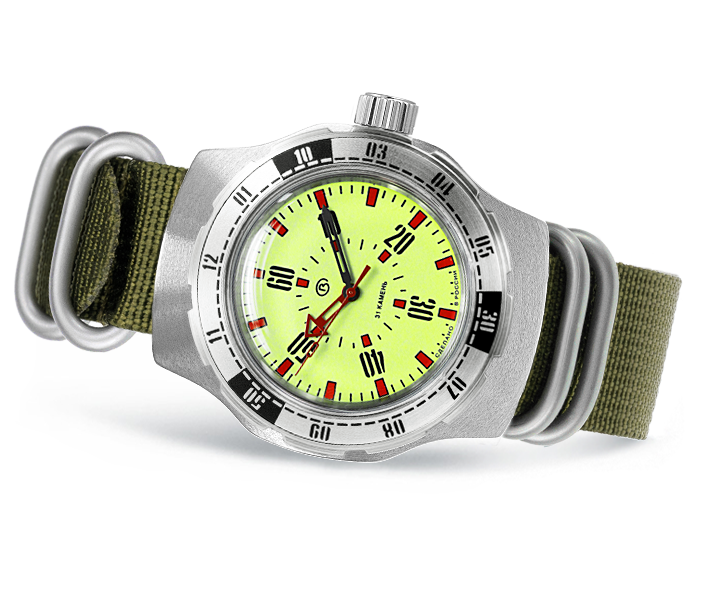 Vostok Amphibia Chernobyl | Vostok Amphibia 16032V | ScubaDudeStore