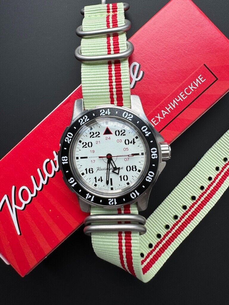 Vostok Komandirskie 18011B | Vostok Aviator Watch | ScubaDudeStore