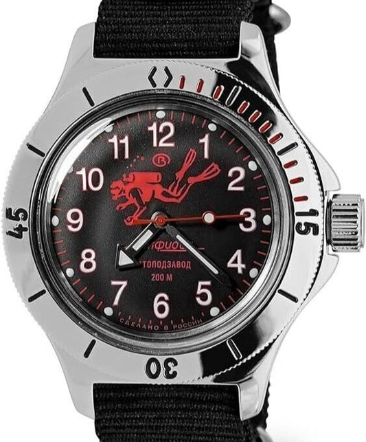 Montre Vostok Amphibia 120657 avec bracelet OTAN 