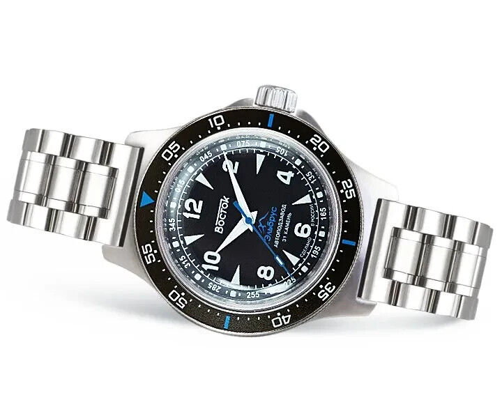 Vostok Amphibia 74042V Elbrus Watch