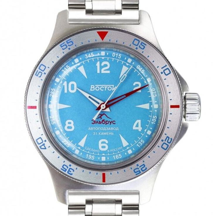 Vostok Amphibia 74044V Elbrus Watch