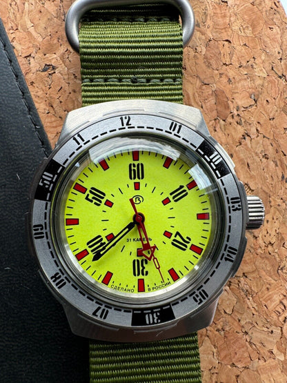 Vostok Amphibia Chernobyl | Vostok Amphibia 16032V | ScubaDudeStore