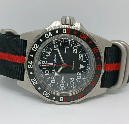 Vostok Komandirskie 95058B 24-Hour Automatic Watch