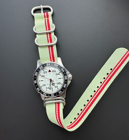 Vostok Komandirskie 18011B | Vostok Aviator Watch | ScubaDudeStore