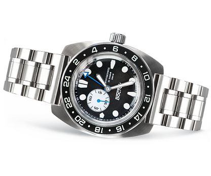 Montre Vostok Amphibia 17037B GMT Batman 