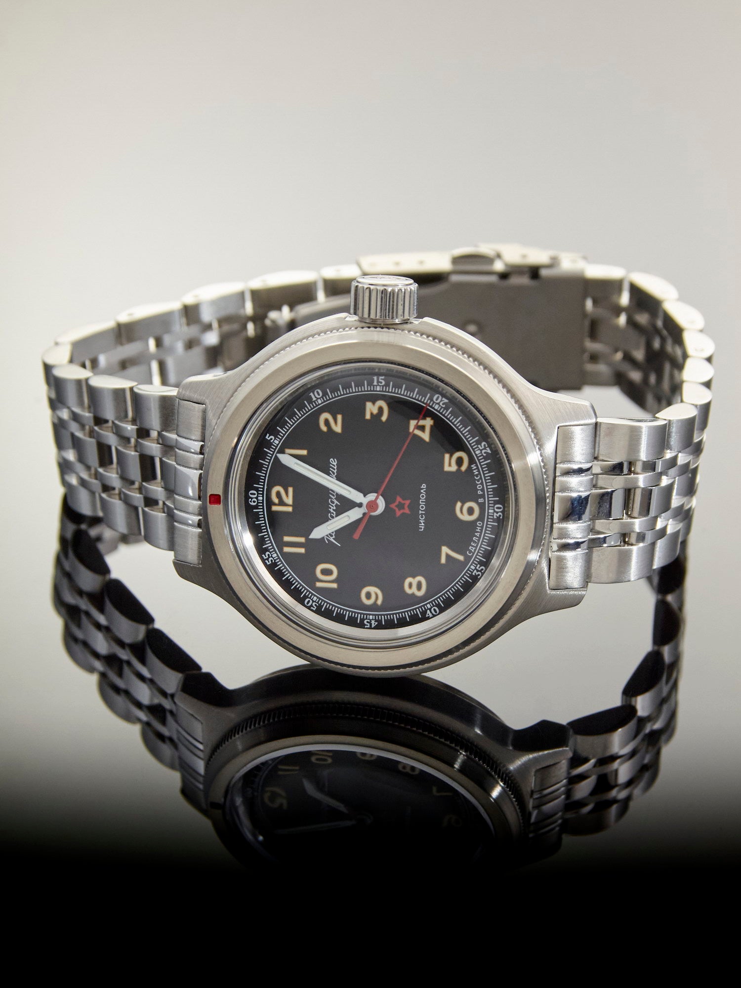Vostok Komandirskie 72044A Mechanical Watch | Scubadudestore 