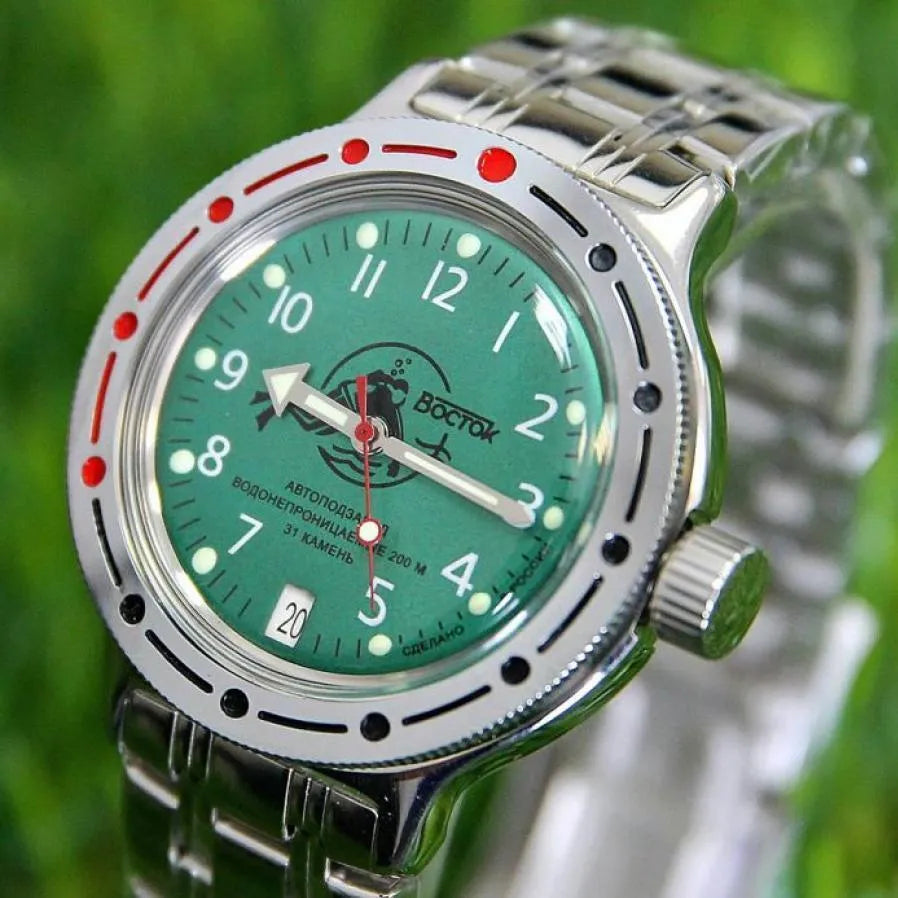 Vostok Amphibia 420386 Watch | Scubadudestore