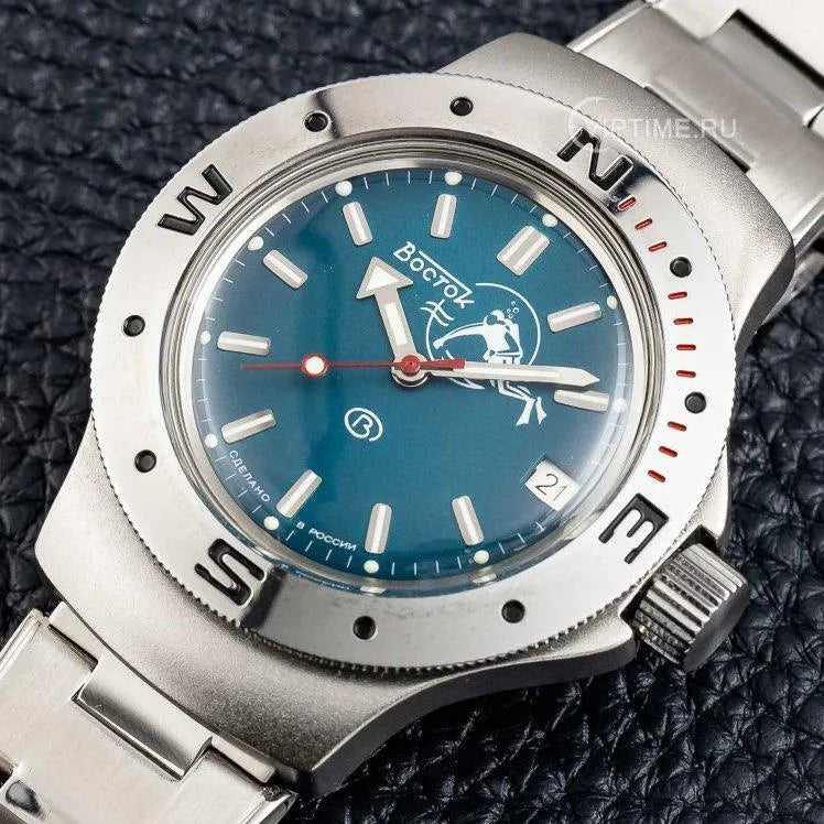Vostok Amphibia 060059 Watch Scuba Dude | Scubadudestore