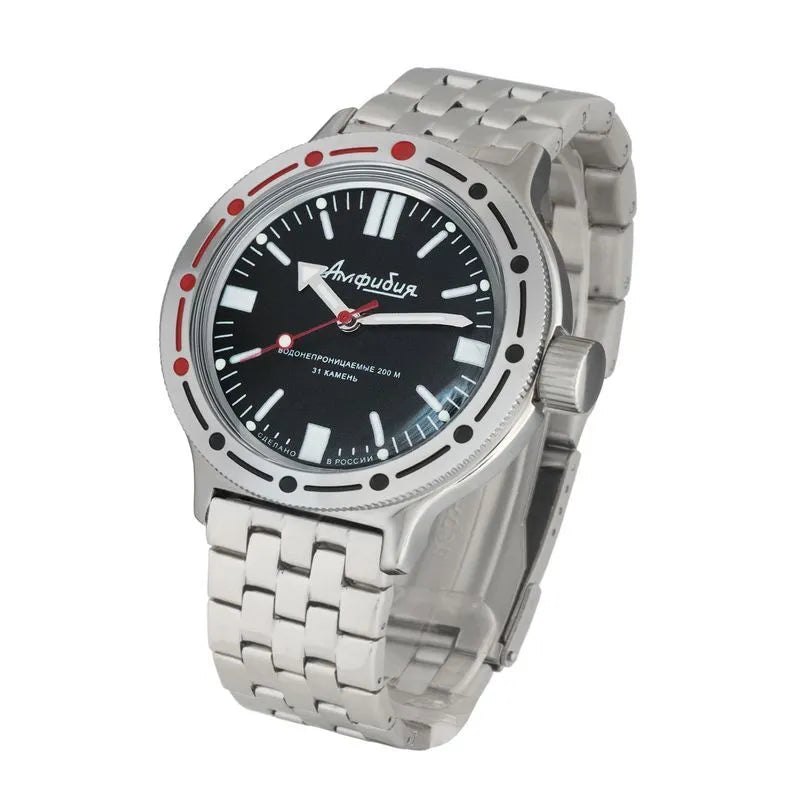 Vostok Amphibia 420916 Marines Diver Mechanical Automatic Watch | Scubadudestore