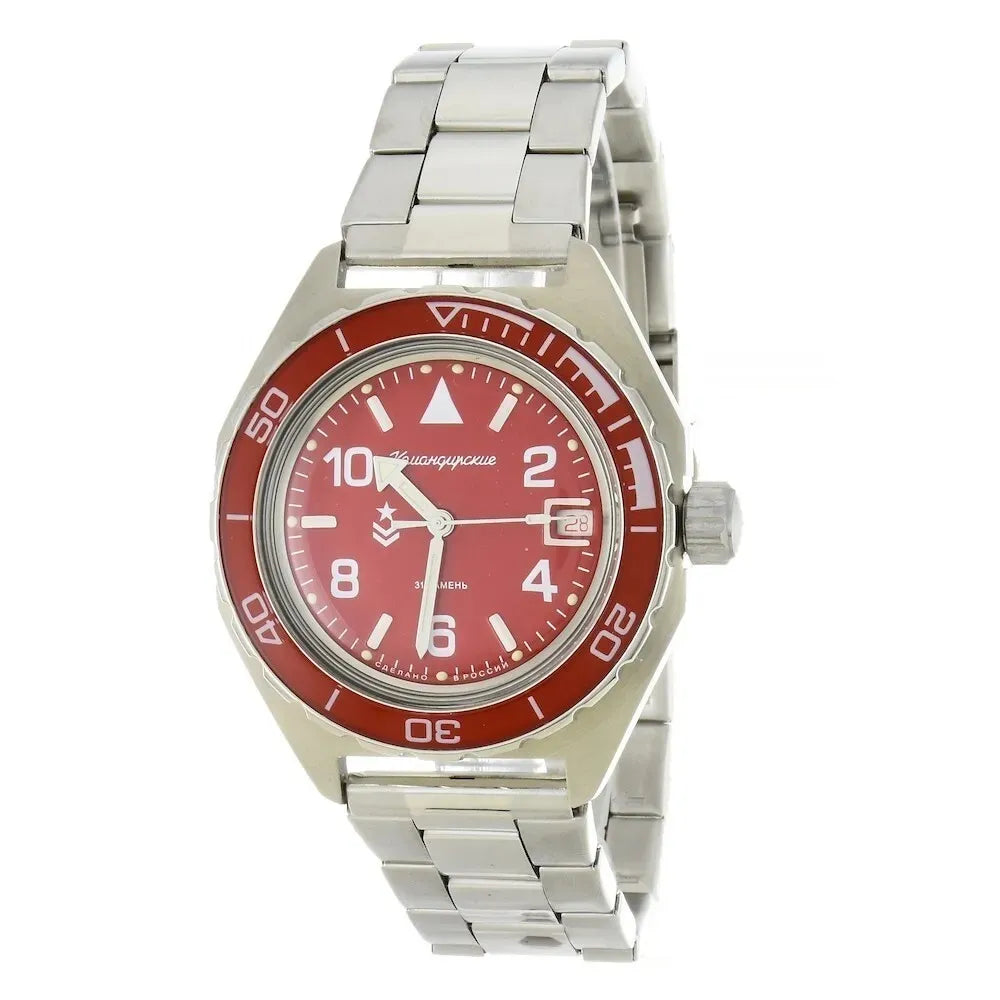 Vostok Komandirskie 650841 Watch | Scubadudestore – ScubaDudeStore