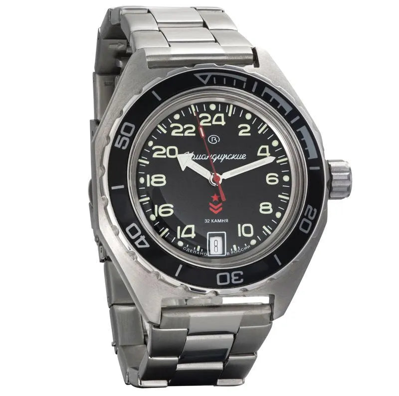 Vostok Komandirskie 650541 24-Hour | Scubadudestore