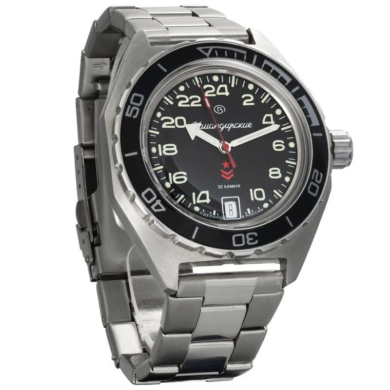 Vostok Komandirskie 650541 24-Hour | Scubadudestore