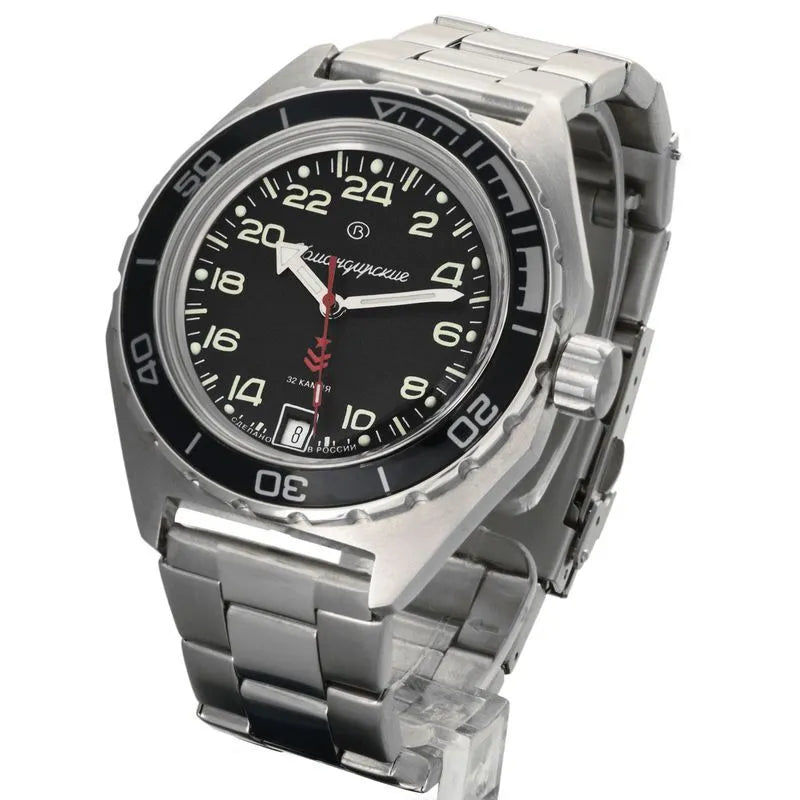Vostok Komandirskie 650541 24-Hour | Scubadudestore