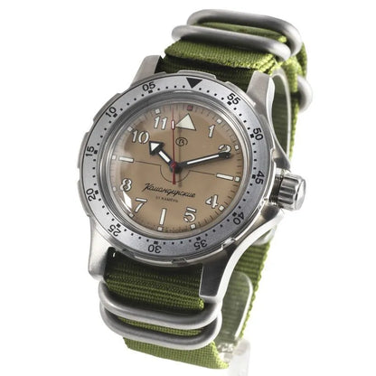 Vostok Komandirskie 18023A PILOT Watch | Scubadudestore