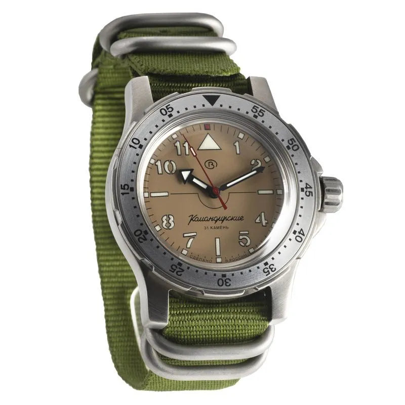 Vostok Komandirskie 18023A PILOT Watch | Scubadudestore