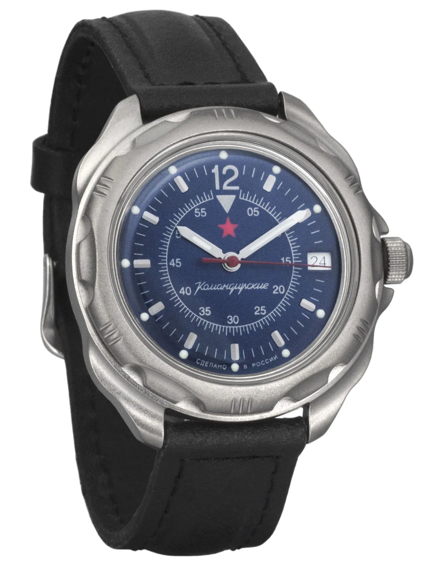 Vostok Komandirskie 211398 GRU Mechanical Military Watch | Scubadudestore