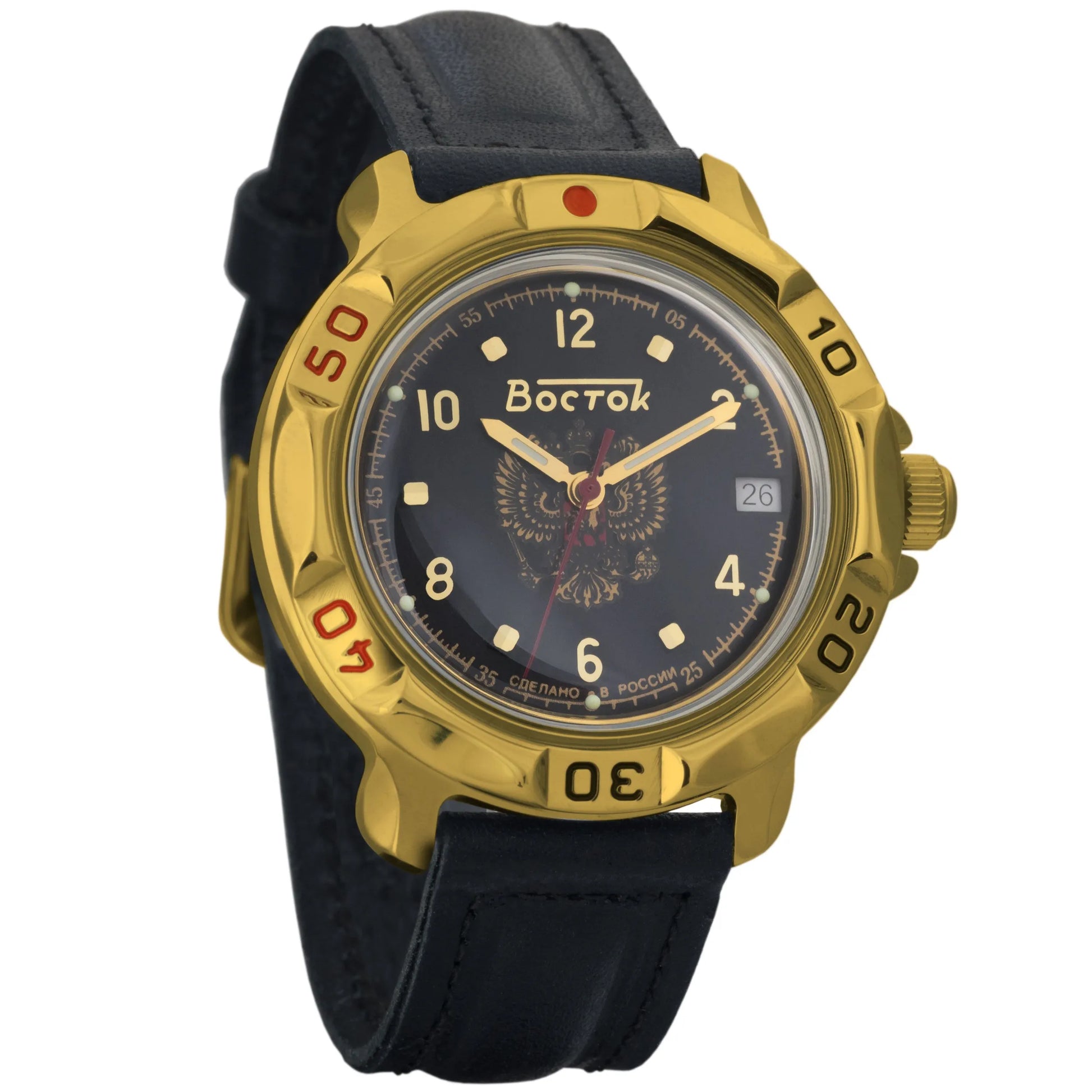 Vostok Komandirskie 819770 Mechanical Watch | Scubadudestore