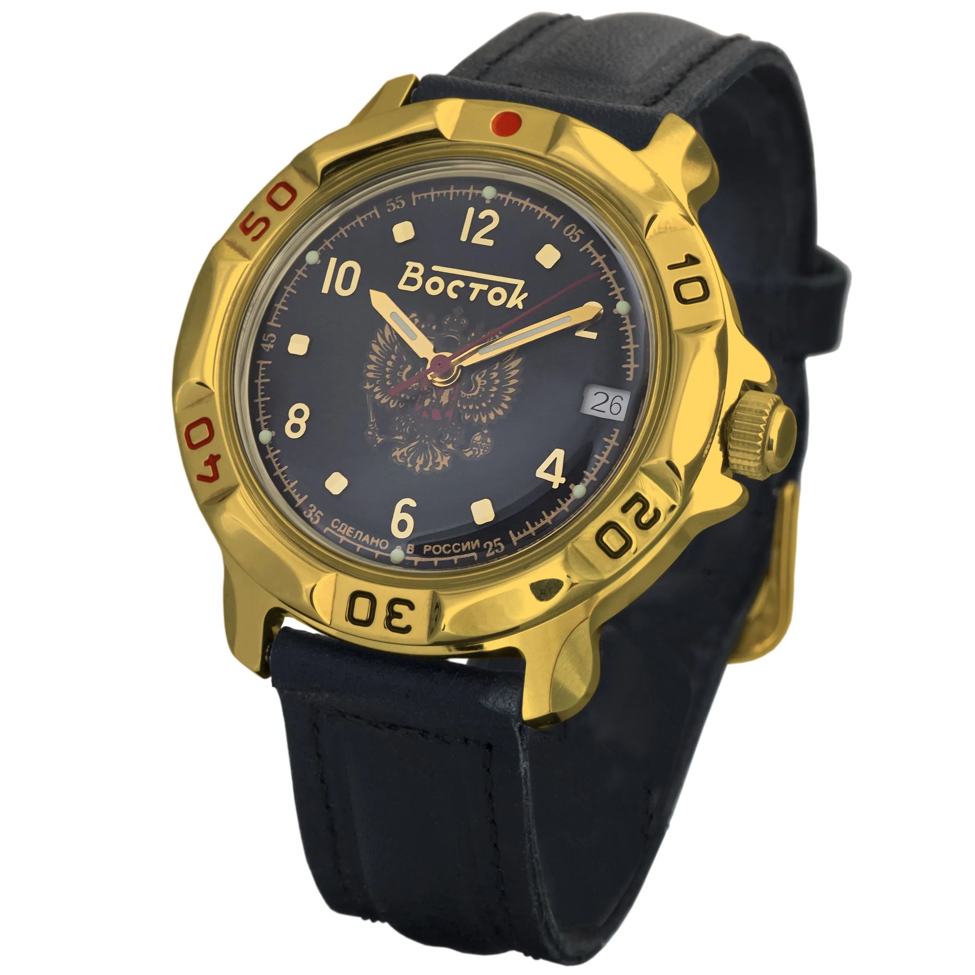 Vostok Komandirskie 819770 Mechanical Watch | Scubadudestore